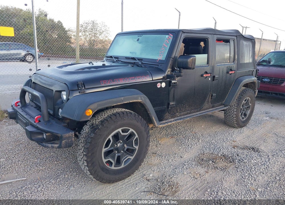 2016 JEEP WRANGLER UNLIMITED RUBICON HARD ROCK VIN: 1C4BJWFG2GL166624