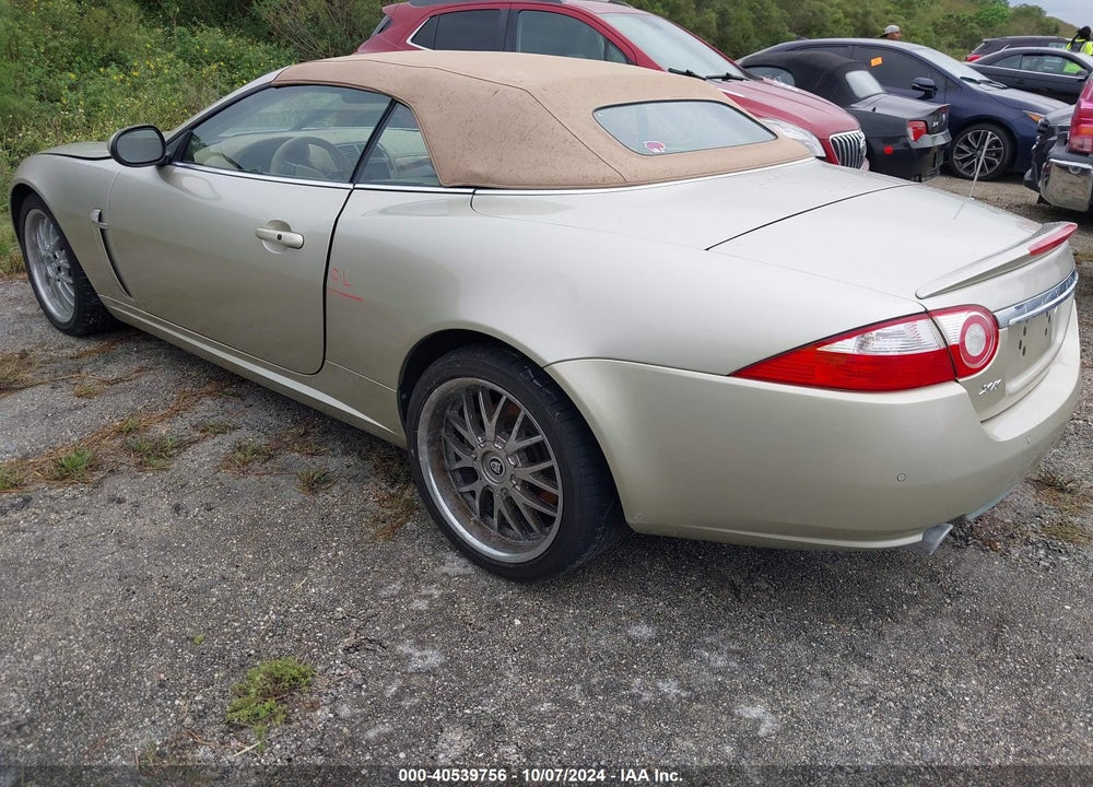 2007 JAGUAR XK VIN: SAJWA44B175B08784
