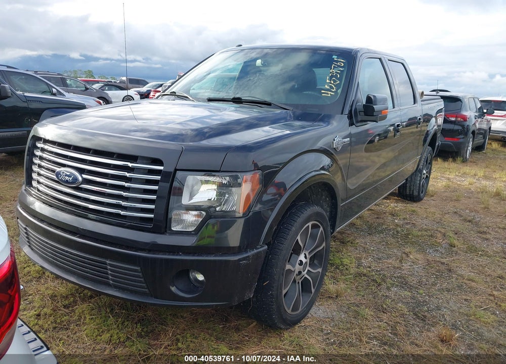2012 FORD F-150 HARLEY-DAVIDSON VIN: 1FTFW1E61CFB92218