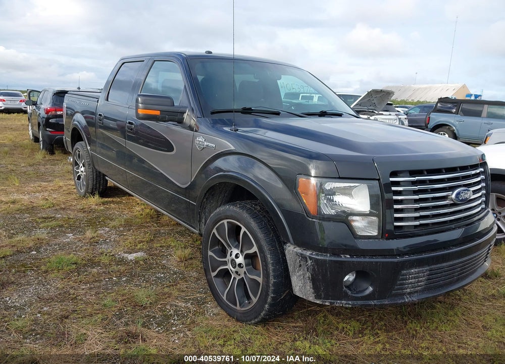 2012 FORD F-150 HARLEY-DAVIDSON VIN: 1FTFW1E61CFB92218