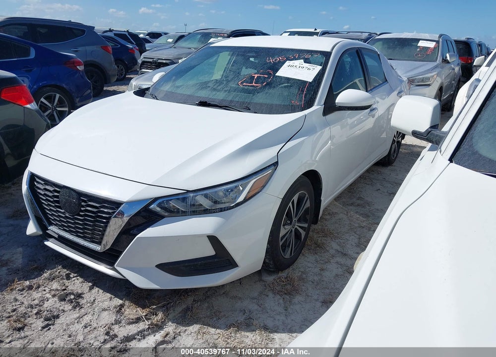2022 NISSAN SENTRA SV XTRONIC CVT VIN: 3N1AB8CV8NY251918