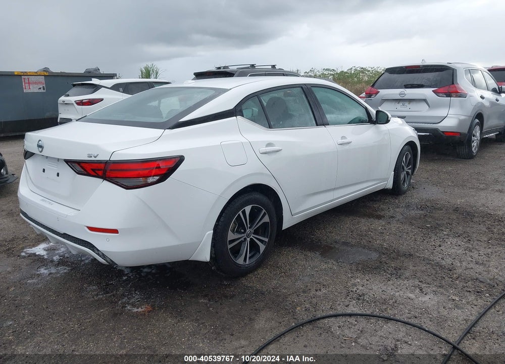2022 NISSAN SENTRA SV XTRONIC CVT VIN: 3N1AB8CV8NY251918