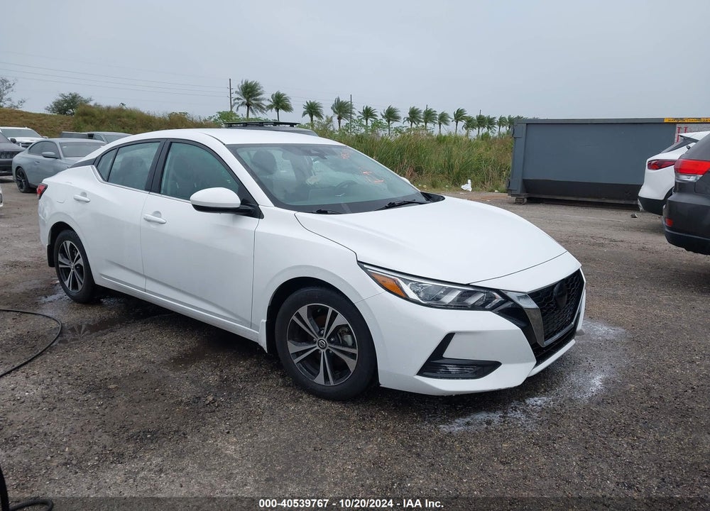 2022 NISSAN SENTRA SV XTRONIC CVT VIN: 3N1AB8CV8NY251918