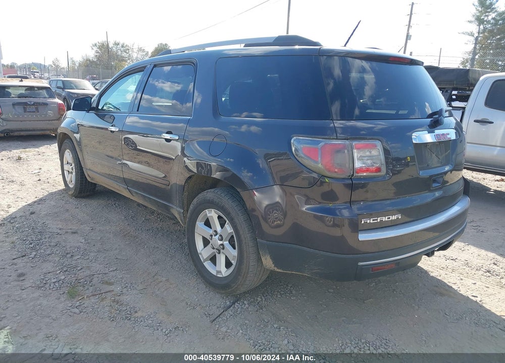 2013 GMC ACADIA SLE-1 VIN: 1GKKRNED8DJ259671