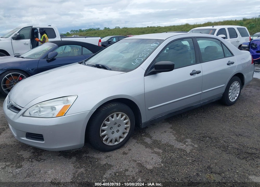 2007 HONDA ACCORD 2.4 VP VIN: 1HGCM56157A110059