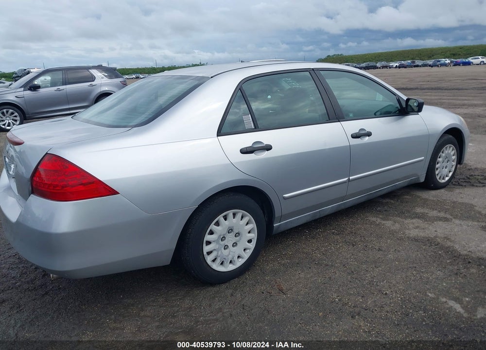 2007 HONDA ACCORD 2.4 VP VIN: 1HGCM56157A110059