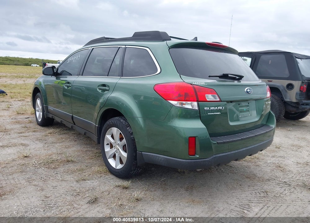 2013 SUBARU OUTBACK 3.6R LIMITED VIN: 4S4BRDKC8D2259533