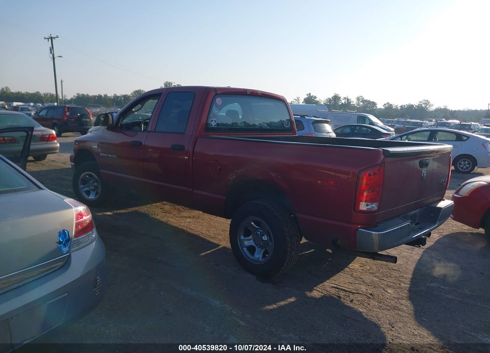 2006 DODGE RAM 1500 SLT/TRX4 OFF ROAD/SPORT VIN: 1D7HU18256S662176