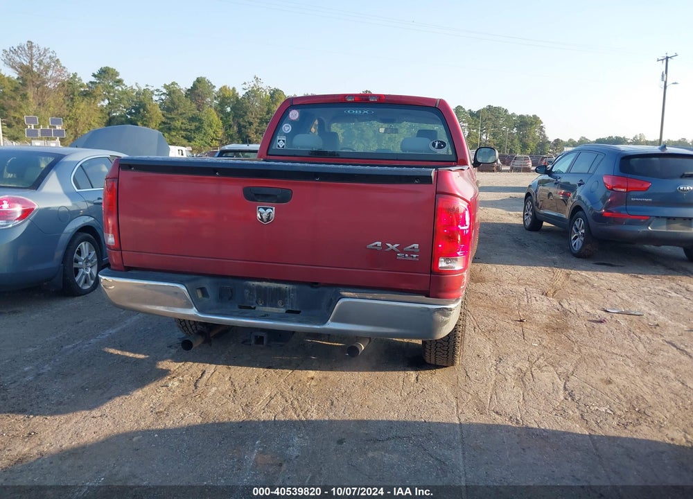 2006 DODGE RAM 1500 SLT/TRX4 OFF ROAD/SPORT VIN: 1D7HU18256S662176