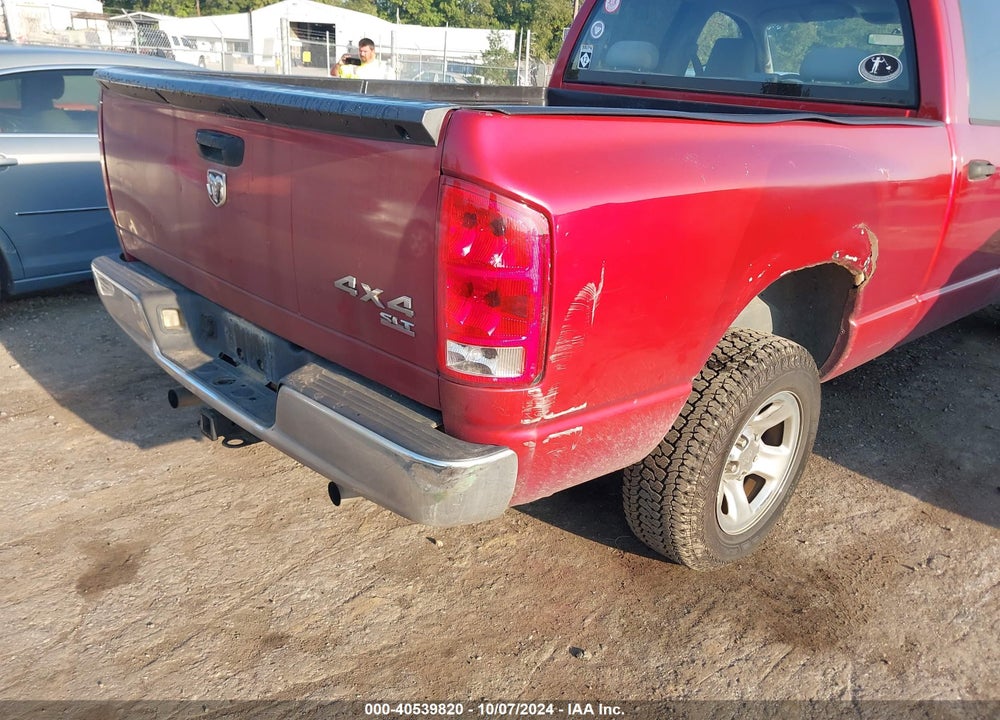 2006 DODGE RAM 1500 SLT/TRX4 OFF ROAD/SPORT VIN: 1D7HU18256S662176