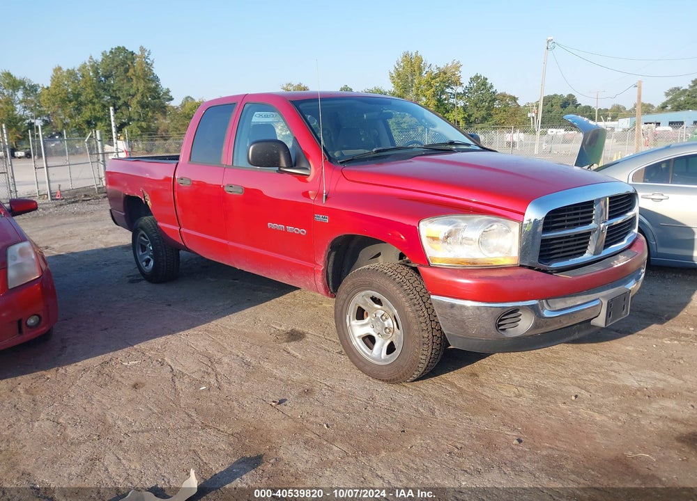 2006 DODGE RAM 1500 SLT/TRX4 OFF ROAD/SPORT VIN: 1D7HU18256S662176