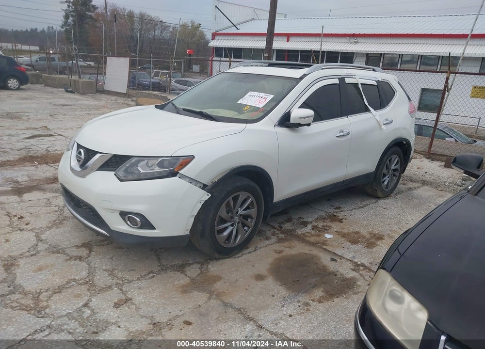 2015 NISSAN ROGUE SL VIN: 5N1AT2MT2FC790674
