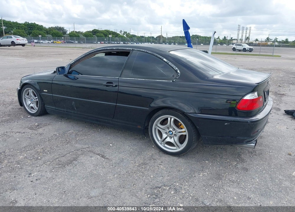 2001 BMW 330CI VIN: WBABN53461JU25270