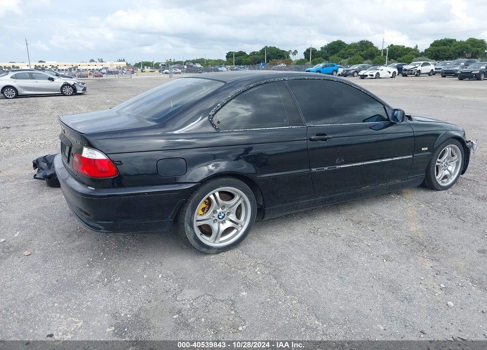 2001 BMW 330CI VIN: WBABN53461JU25270