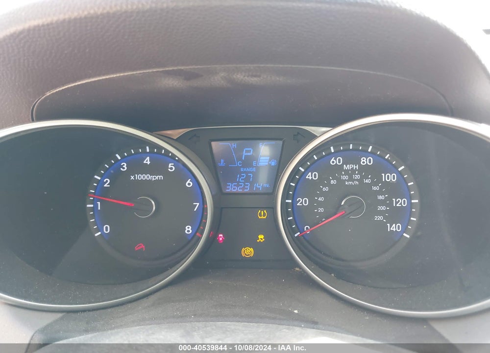 2012 HYUNDAI TUCSON LIMITED VIN: KM8JU3AC3CU370810