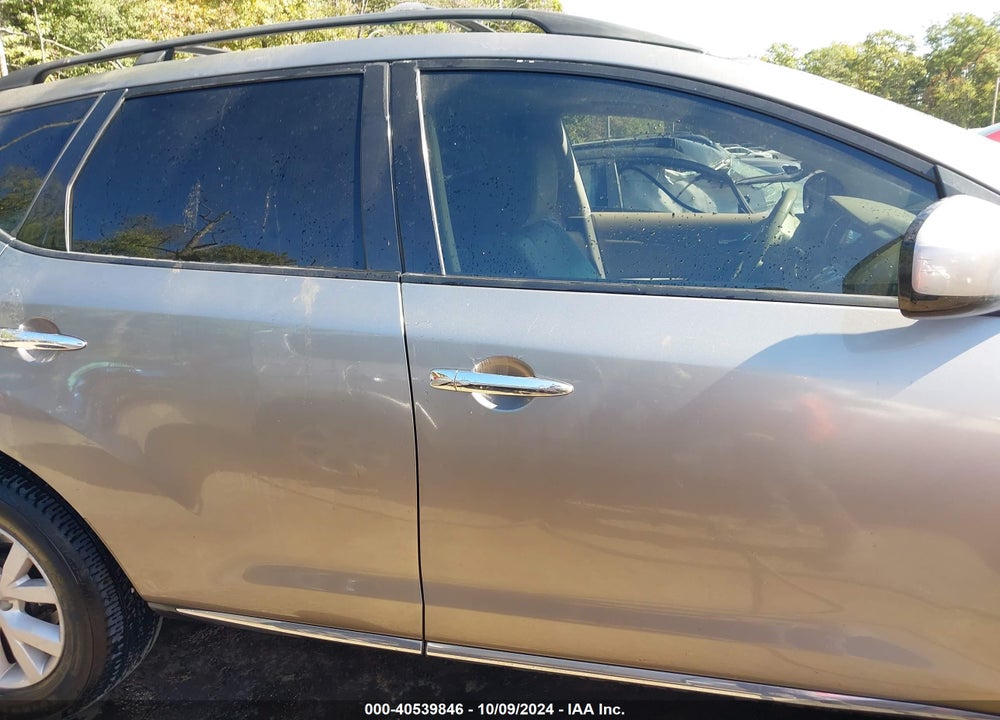 2011 NISSAN MURANO SL VIN: JN8AZ1MW4BW158537