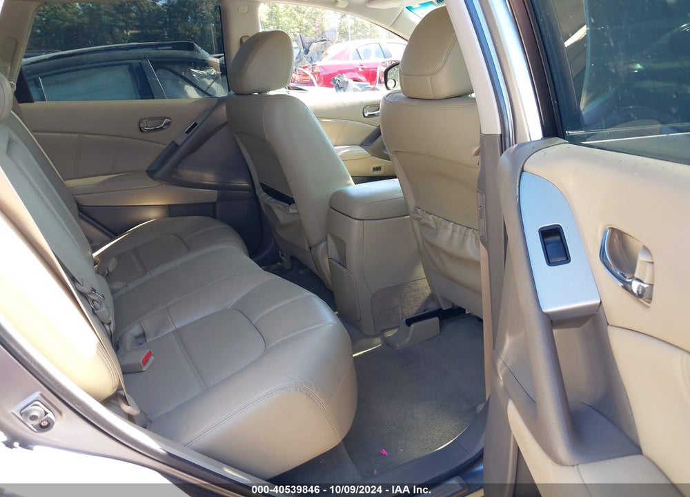 2011 NISSAN MURANO SL VIN: JN8AZ1MW4BW158537