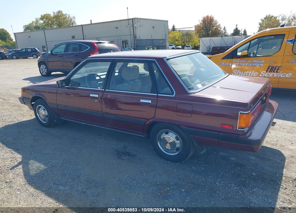 1985 TOYOTA CAMRY LE VIN: JT2SV16E7F0304284