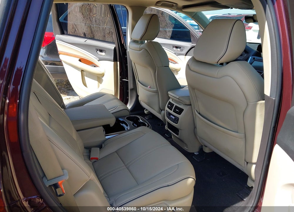 2017 ACURA MDX ADVANCE PACKAGE VIN: 5FRYD4H89HB025080