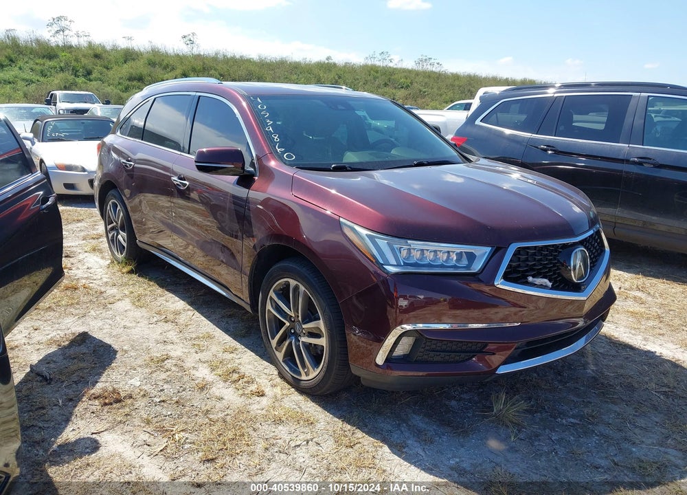 2017 ACURA MDX ADVANCE PACKAGE VIN: 5FRYD4H89HB025080