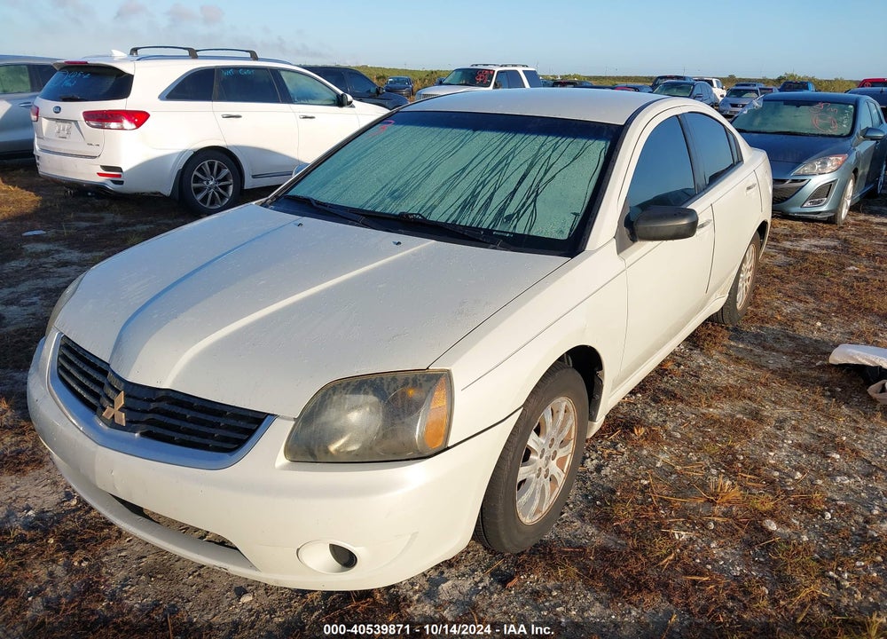 2007 MITSUBISHI GALANT ES VIN: 4A3AB56F77E032395