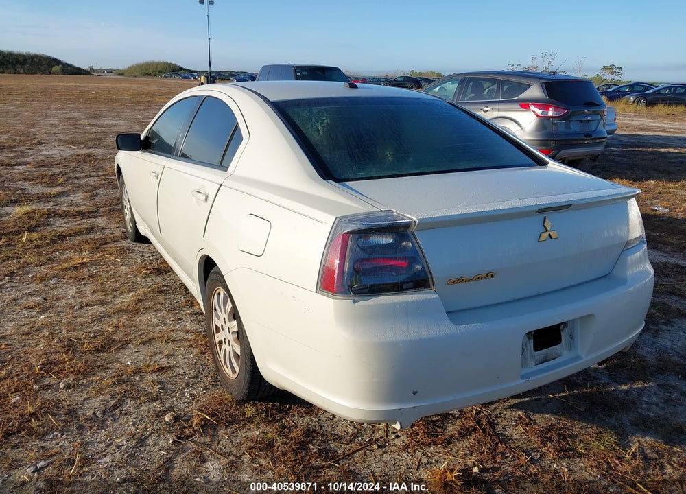 2007 MITSUBISHI GALANT ES VIN: 4A3AB56F77E032395