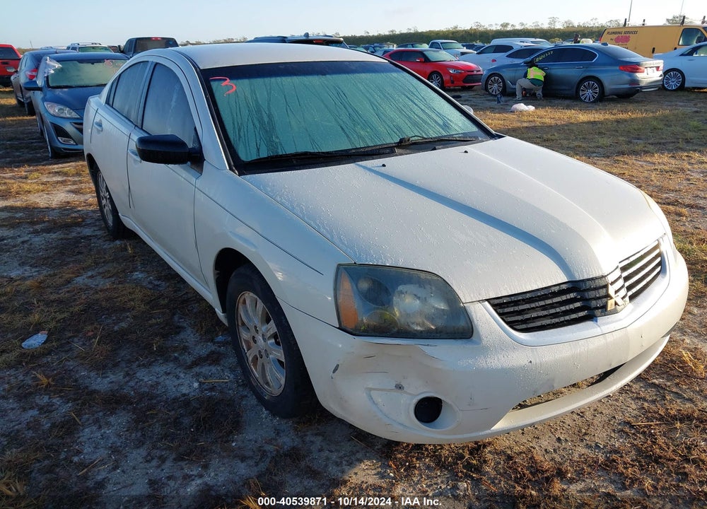 2007 MITSUBISHI GALANT ES VIN: 4A3AB56F77E032395
