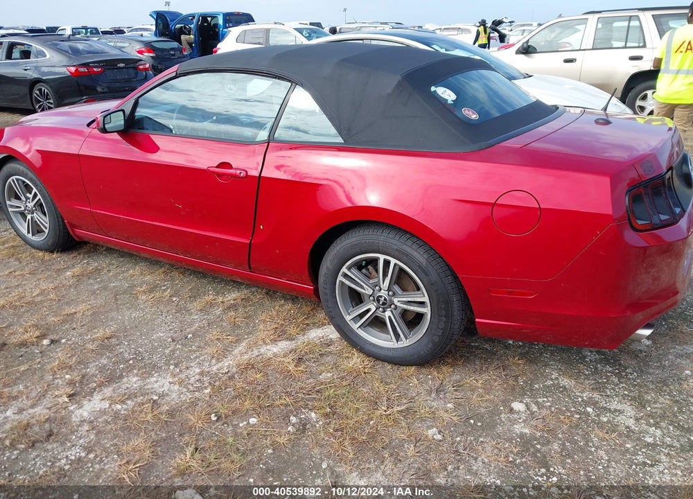 2013 FORD MUSTANG V6 PREMIUM VIN: 1ZVBP8EM2D5236833