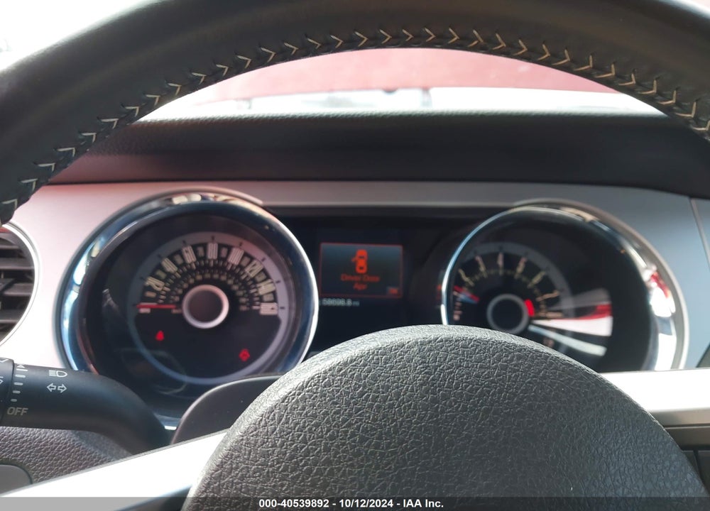 2013 FORD MUSTANG V6 PREMIUM VIN: 1ZVBP8EM2D5236833