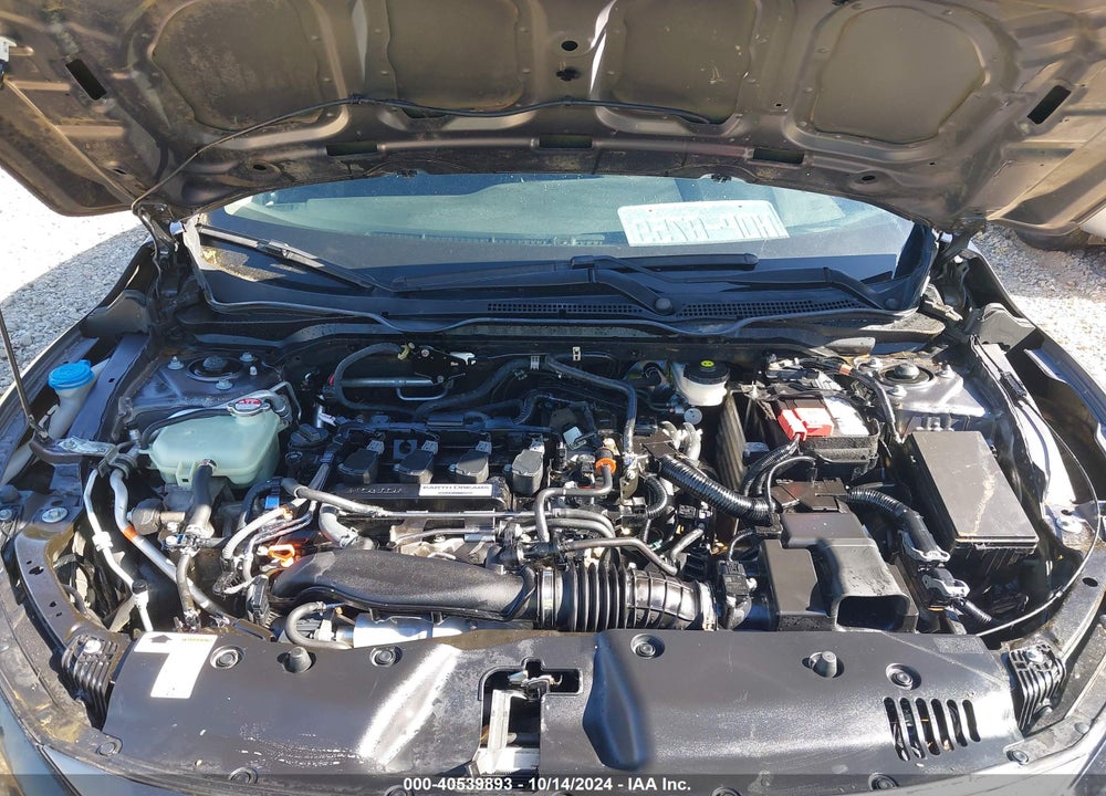 2019 HONDA CIVIC EX VIN: 19XFC1F35KE018321