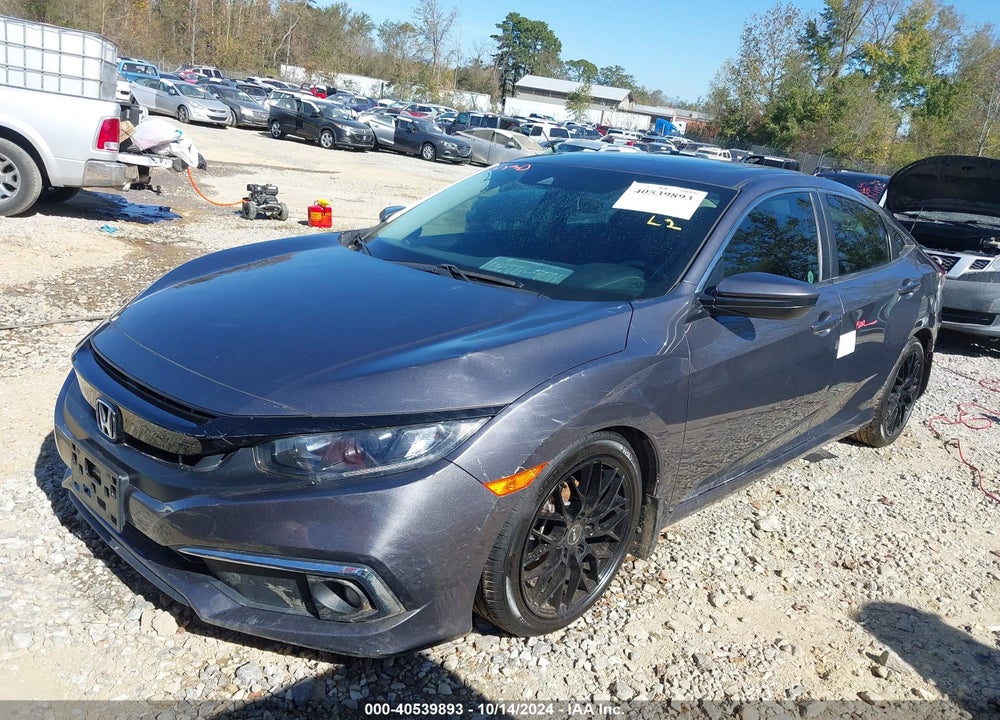 2019 HONDA CIVIC EX VIN: 19XFC1F35KE018321
