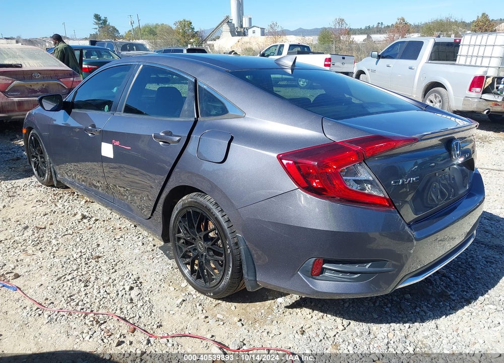 2019 HONDA CIVIC EX VIN: 19XFC1F35KE018321