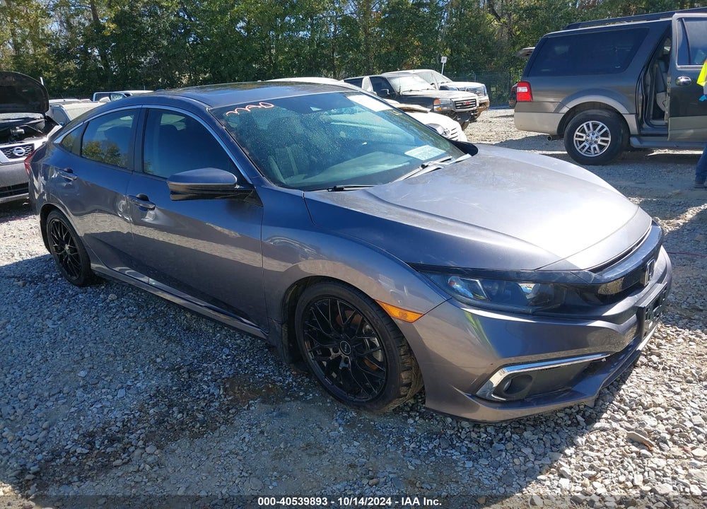 2019 HONDA CIVIC EX VIN: 19XFC1F35KE018321