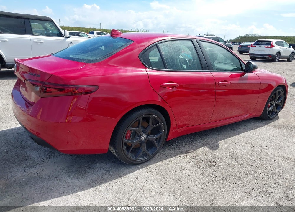2020 ALFA ROMEO GIULIA RWD VIN: ZARFAMAN8L7631380