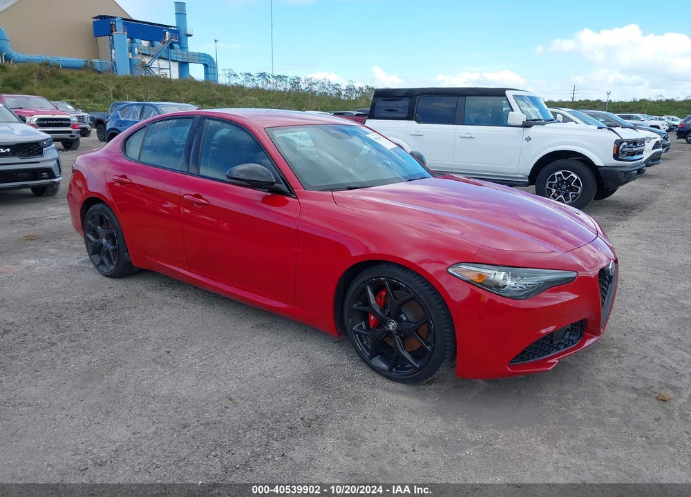 2020 ALFA ROMEO GIULIA RWD VIN: ZARFAMAN8L7631380