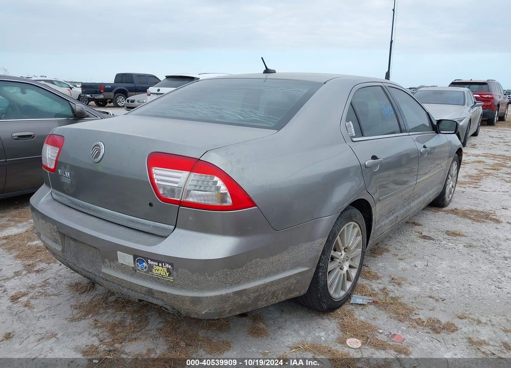 2008 MERCURY MILAN I4 PREMIER VIN: 3MEHM08Z38R638702