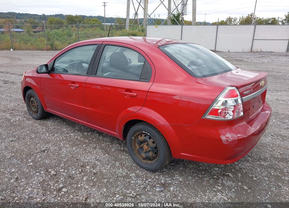 2011 CHEVROLET AVEO 1LT VIN: KL1TD5DE4BB185074