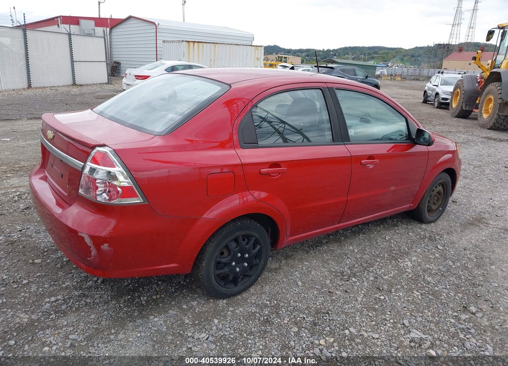 2011 CHEVROLET AVEO 1LT VIN: KL1TD5DE4BB185074