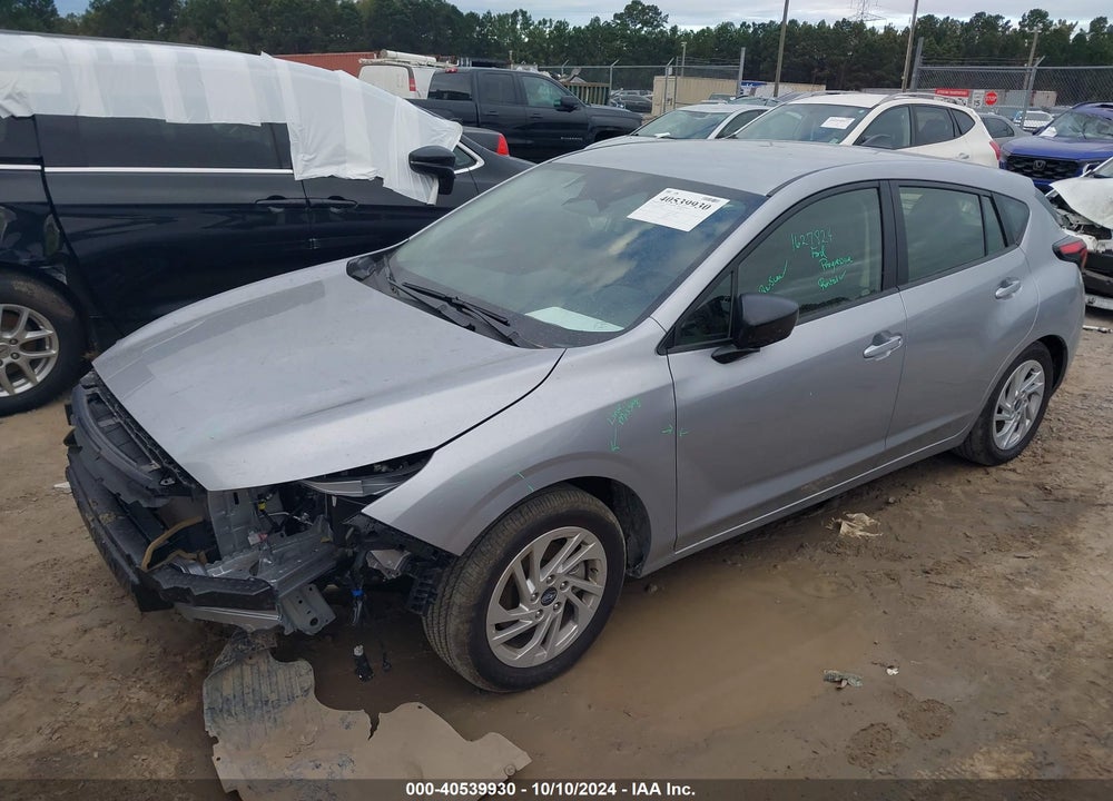 2024 SUBARU IMPREZA BASE 5-DOOR VIN: JF1GUABCXR8362826
