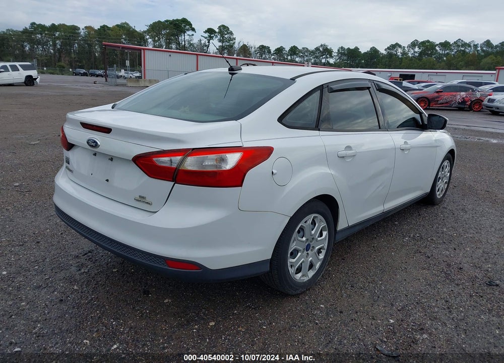 2012 FORD FOCUS SE VIN: 1FAHP3F27CL456675