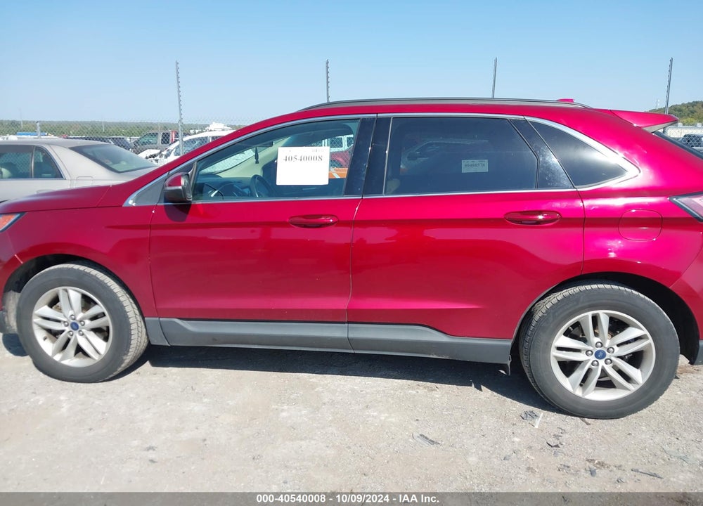 2018 FORD EDGE SEL VIN: 2FMPK3J85JBC11947