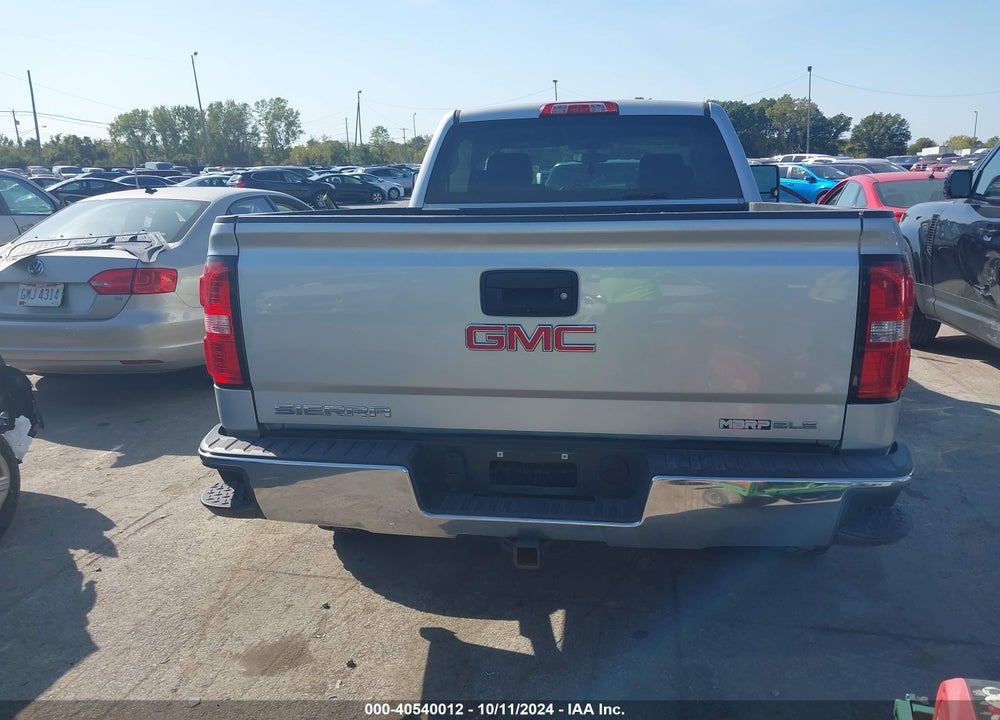 2016 GMC SIERRA 1500 SLE VIN: 1GTV2MEC7GZ380907