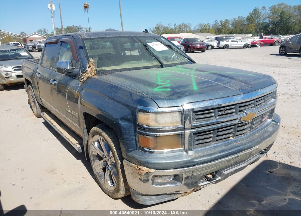 2014 CHEVROLET SILVERADO 1500 2LT VIN: 3GCUKREC7EG135417