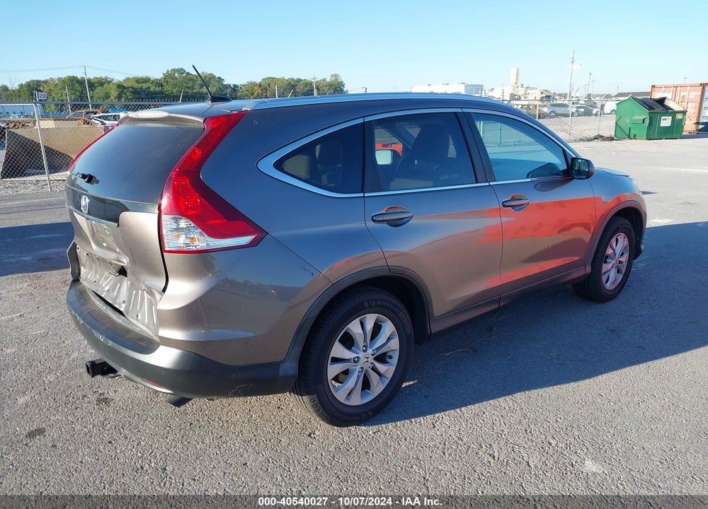 2012 HONDA CR-V EX-L VIN: 5J6RM3H79CL039357