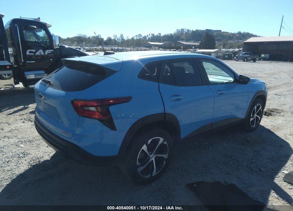 2024 CHEVROLET TRAX FWD 1RS VIN: KL77LGE27RC156781
