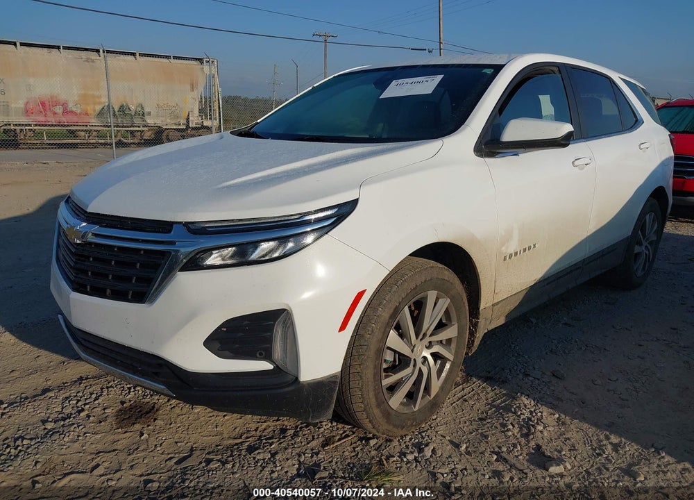 2022 CHEVROLET EQUINOX AWD LT VIN: 3GNAXUEV0NL289569