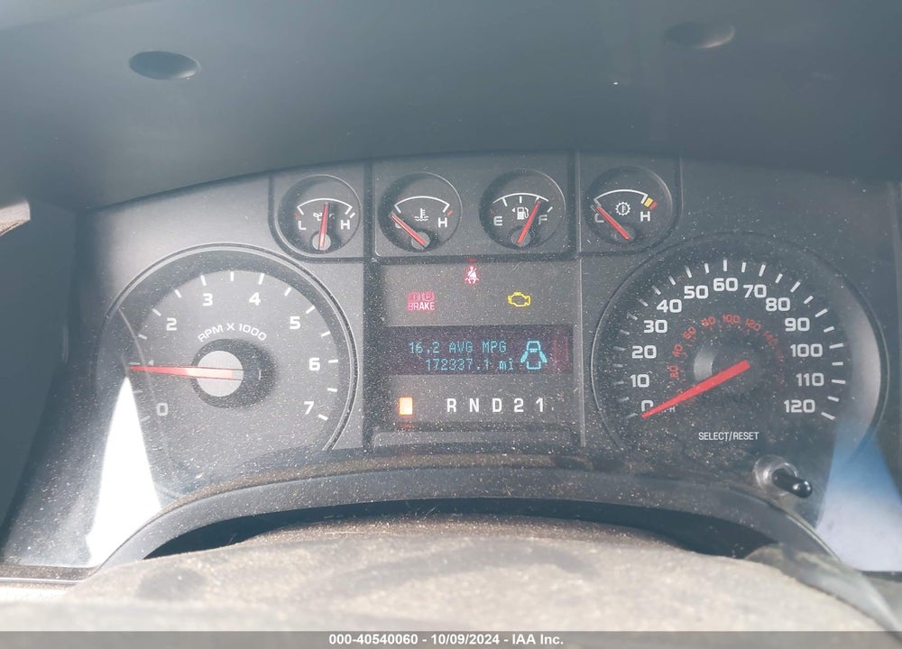 2009 FORD F-150 VIN: 1FTRX12W49KA73707