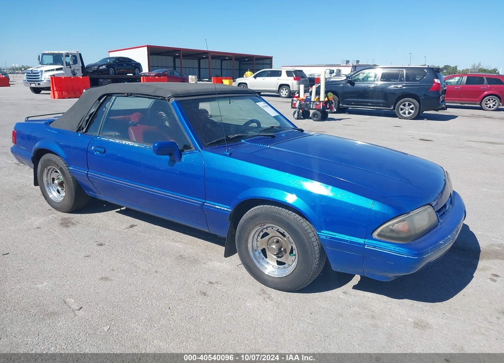 1992 FORD MUSTANG LX VIN: 1FACP44M3NF121533