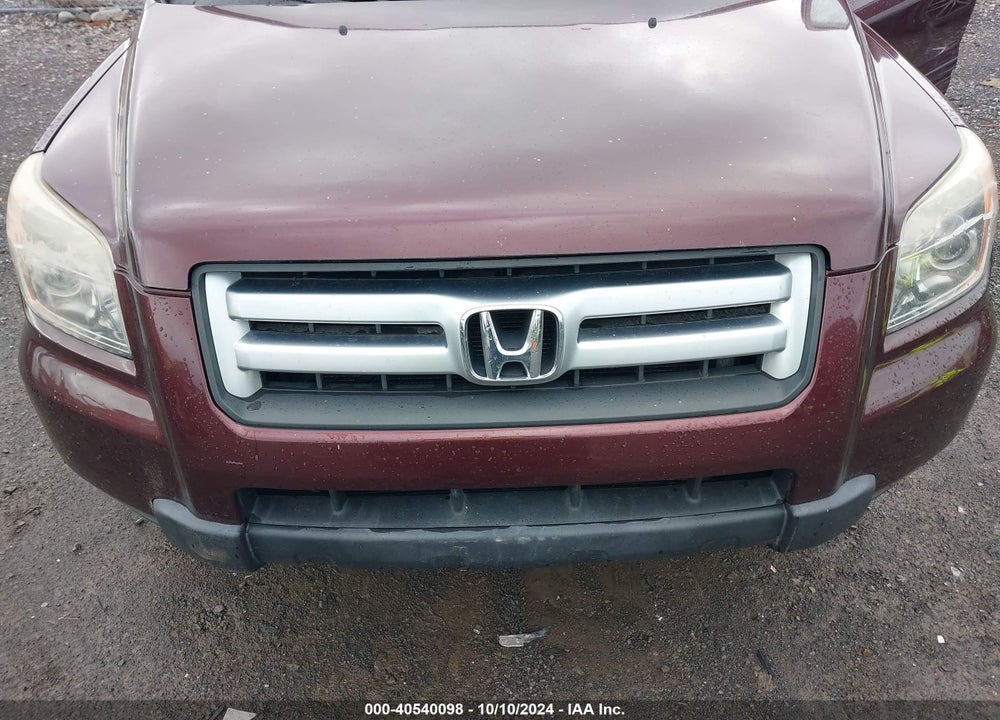 2008 HONDA PILOT VP VIN: 5FNYF18298B033959