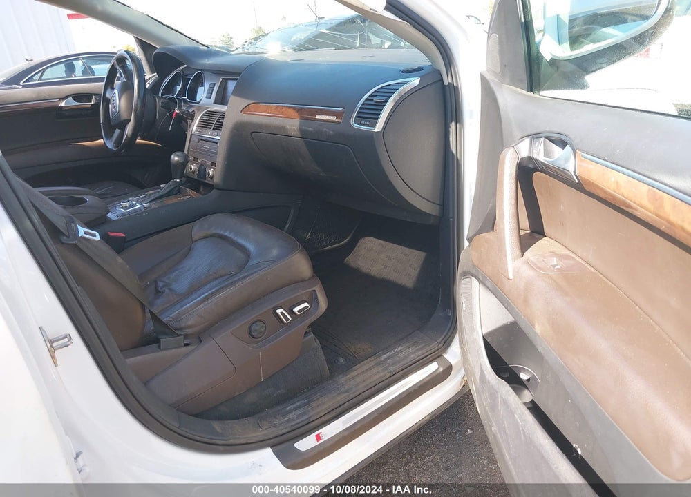 2011 AUDI Q7 3.0T S LINE PRESTIGE VIN: WA1DGBFE3BD009437